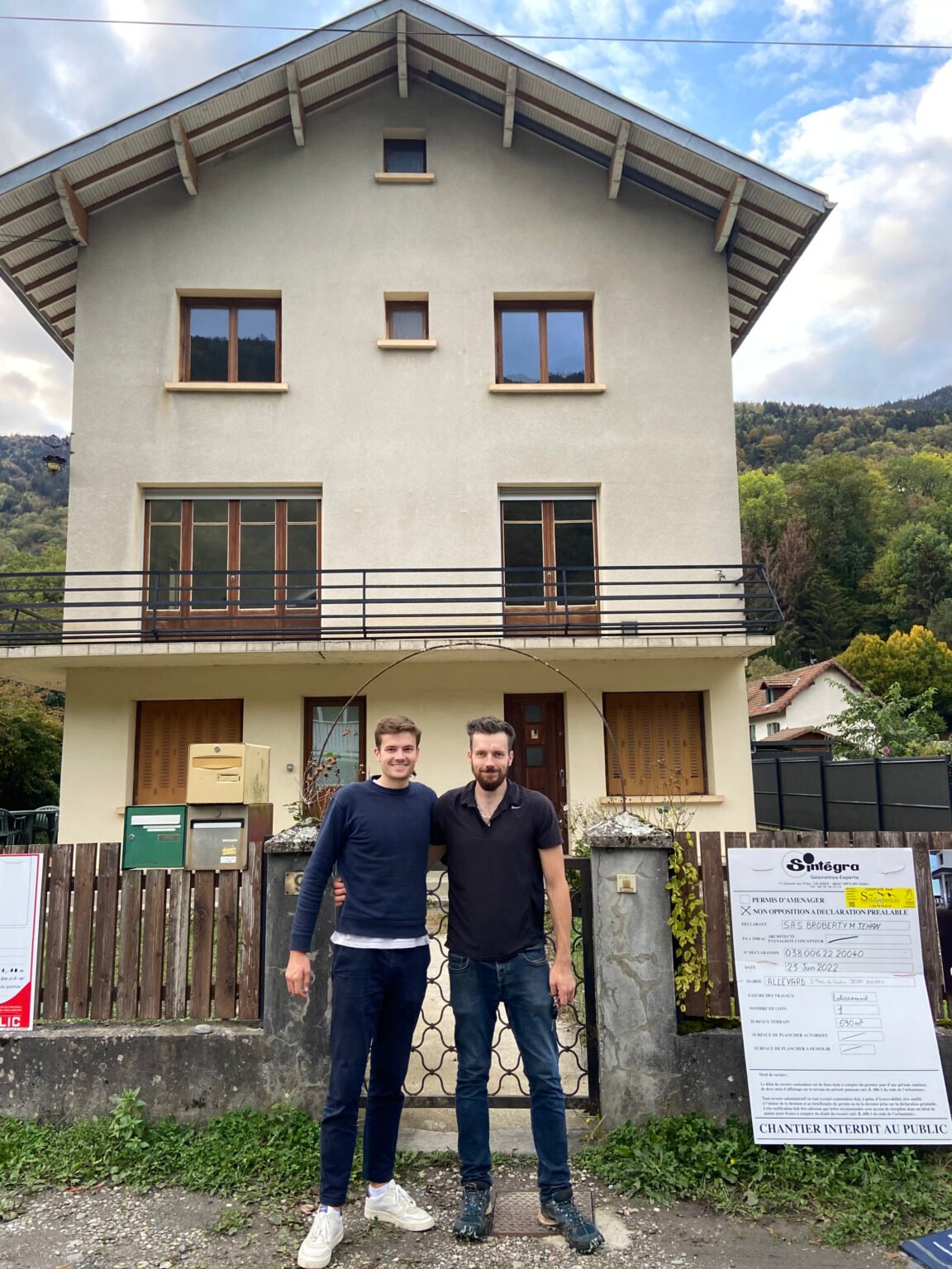 Lambert et Jérémy Jehan, fondateurs de Broperty