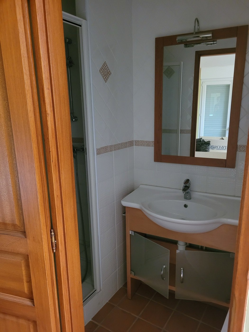 Salle d'eau, lot 10, état actuel