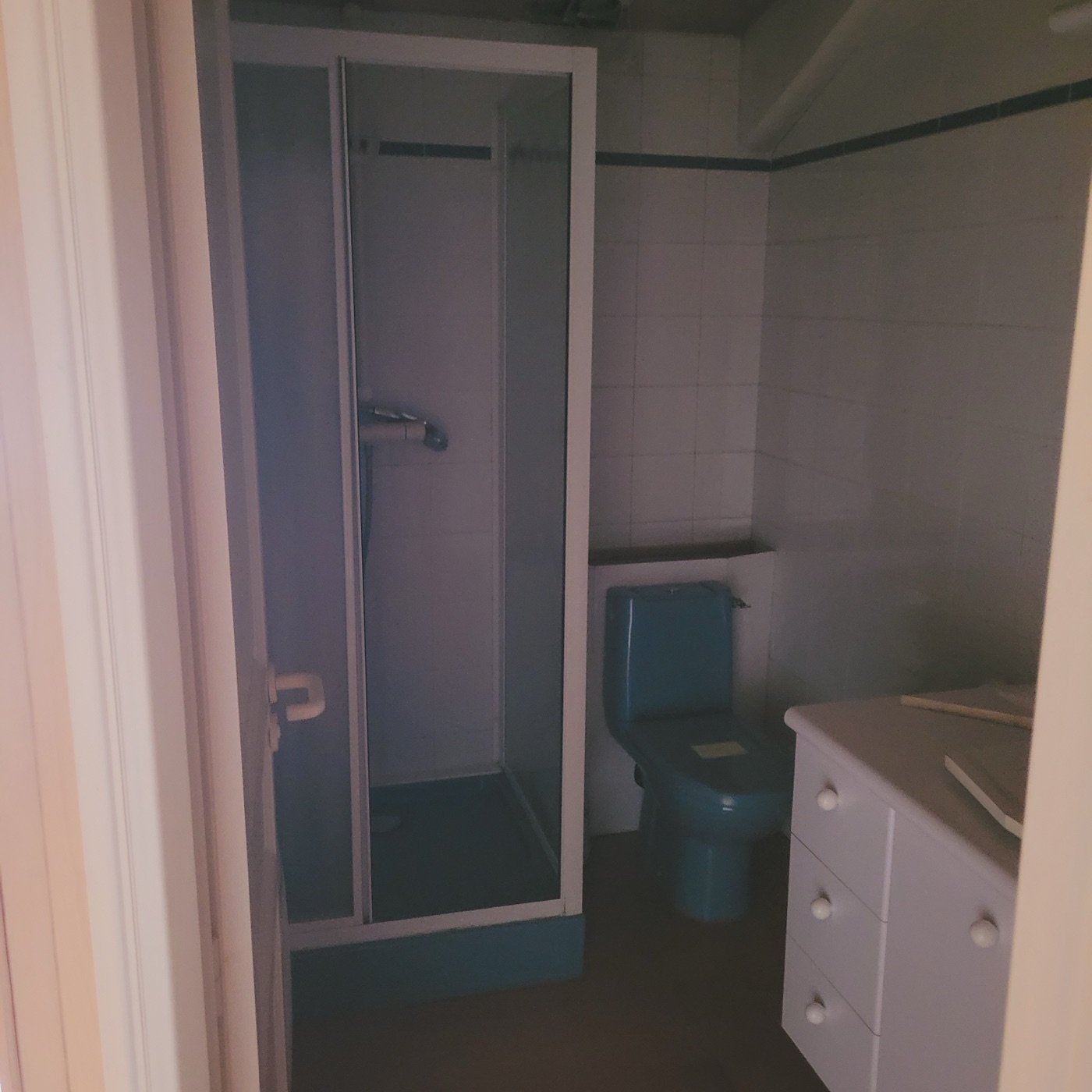 Salle d'eau, lot 13, état actuel